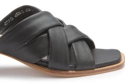 Sandalen|Pantoletten|Horsch Schuhe Pantolette in Untergrößen Schwarz