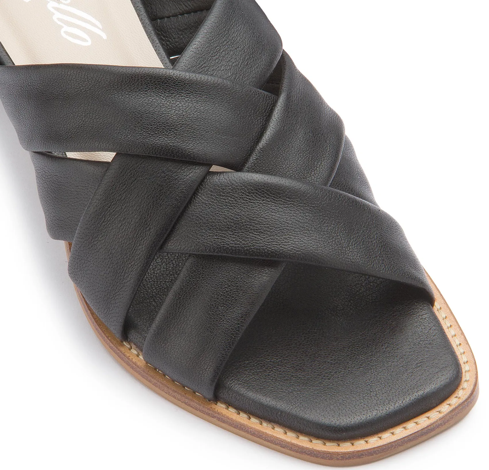 Sandalen|Pantoletten|Horsch Schuhe Pantolette in Untergrößen Schwarz