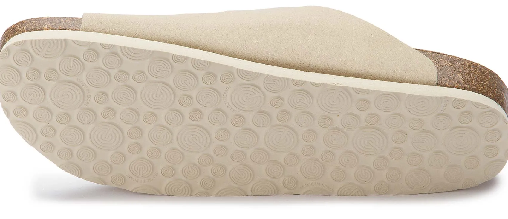 Sandalen|Pantoletten|Horsch Schuhe Pantolette in Untergrößen Beige