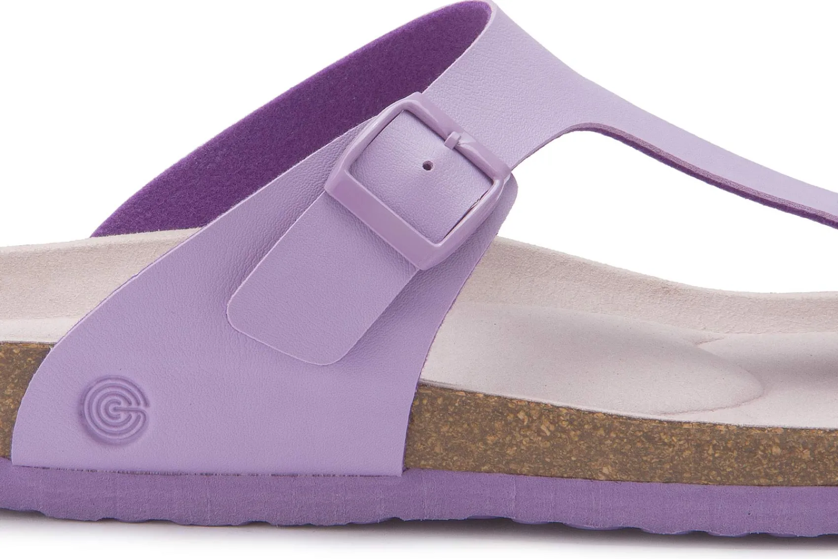 Sandalen|Pantoletten|Horsch Schuhe Pantolette in Untergrößen Lila