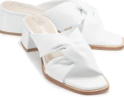 Sandalen|Pantoletten|Horsch Schuhe Pantolette in Untergrößen Weiß