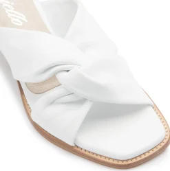 Sandalen|Pantoletten|Horsch Schuhe Pantolette in Untergrößen Weiß