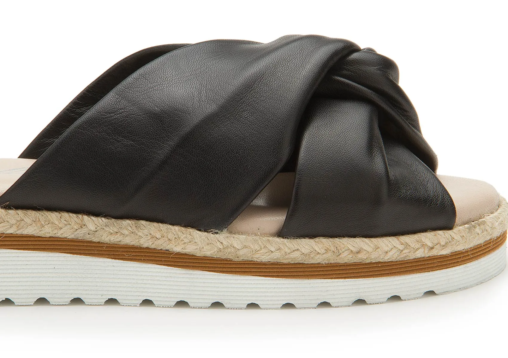 Sandalen|Pantoletten|Horsch Schuhe Pantolette in Untergrößen Schwarz