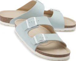 Sandalen|Pantoletten|Horsch Schuhe Pantolette in Untergrößen Blau