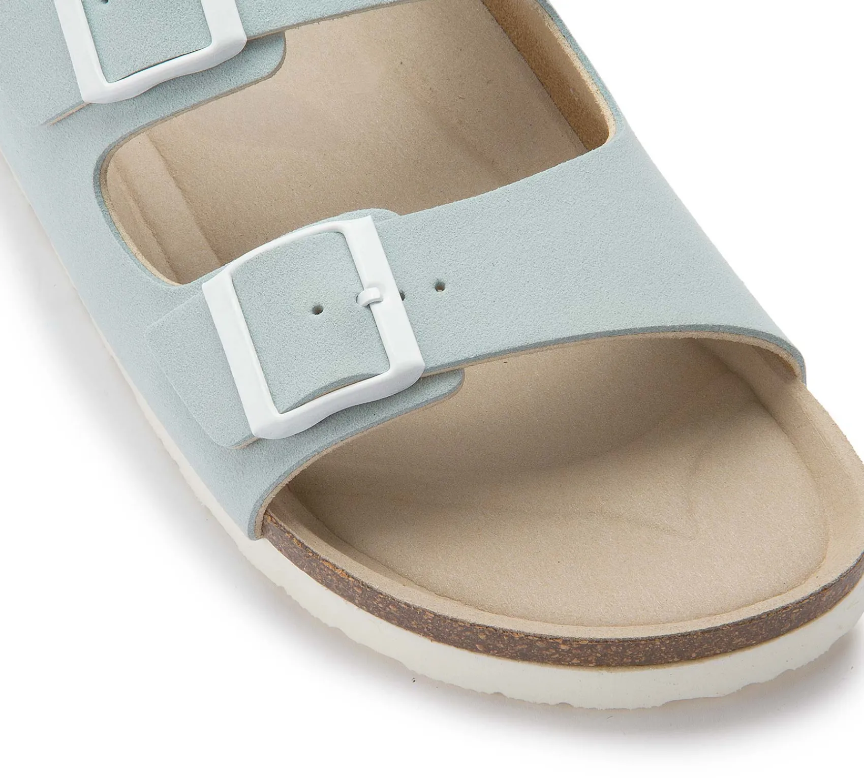 Sandalen|Pantoletten|Horsch Schuhe Pantolette in Untergrößen Blau