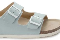 Sandalen|Pantoletten|Horsch Schuhe Pantolette in Untergrößen Blau