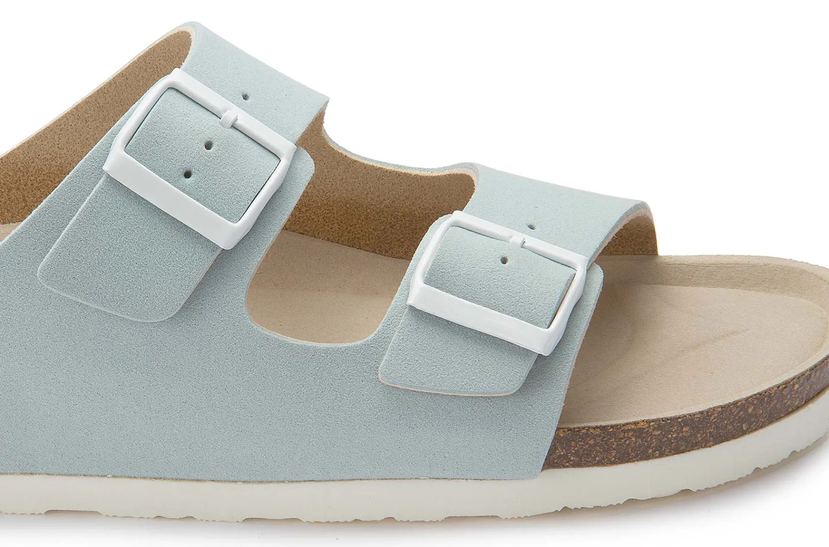 Sandalen|Pantoletten|Horsch Schuhe Pantolette in Untergrößen Blau