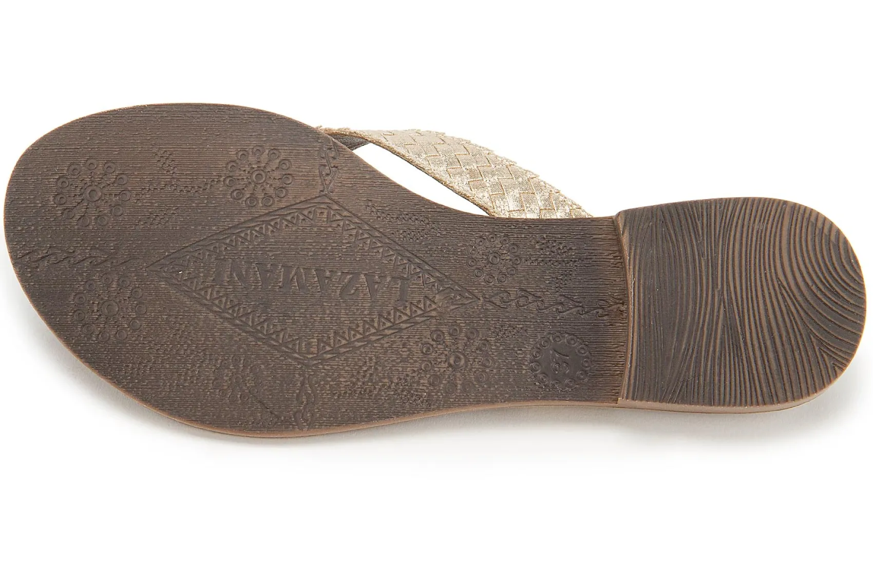 Sandalen|Pantoletten|Horsch Schuhe Pantolette in Untergrößen Gold
