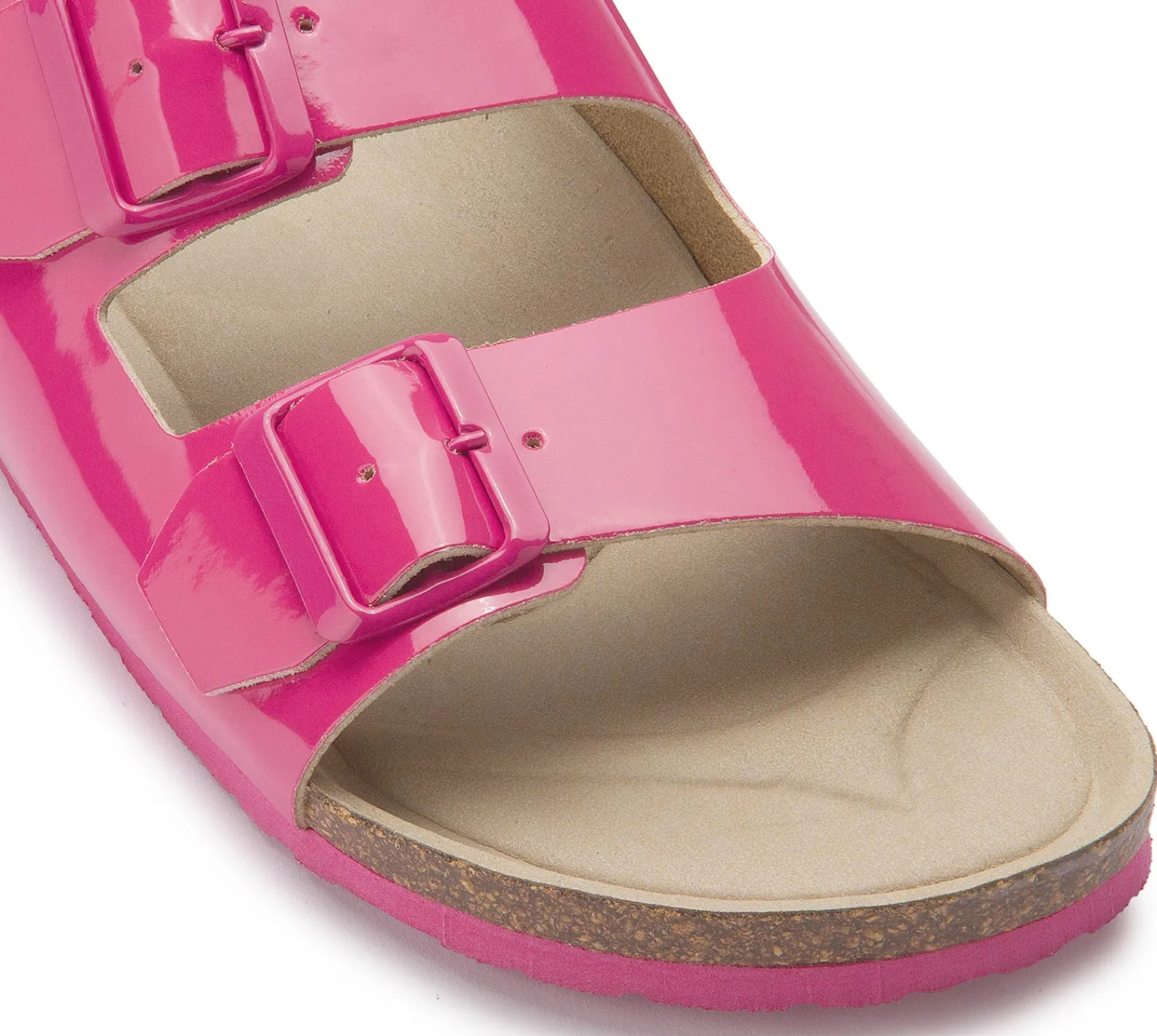 Sandalen|Pantoletten|Horsch Schuhe Pantolette in Untergrößen Pink
