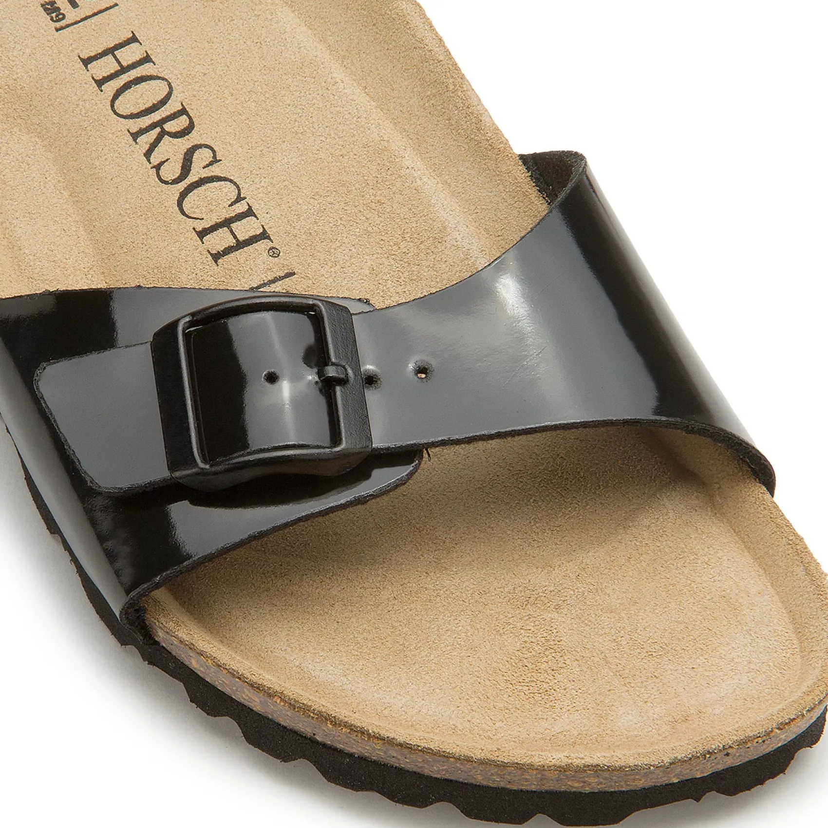 Sandalen|Pantoletten|Horsch Schuhe Pantolette in Untergrößen Schwarz