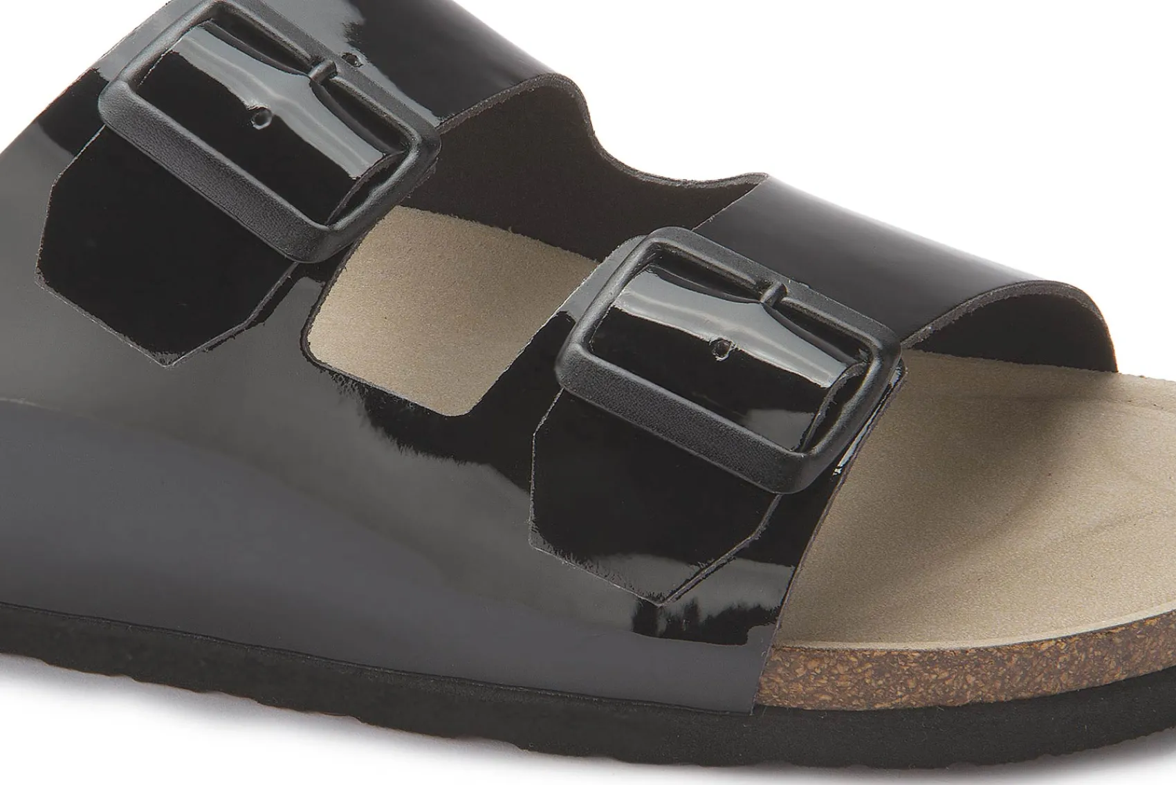Sandalen|Pantoletten|Horsch Schuhe Pantolette in Untergrößen Schwarz