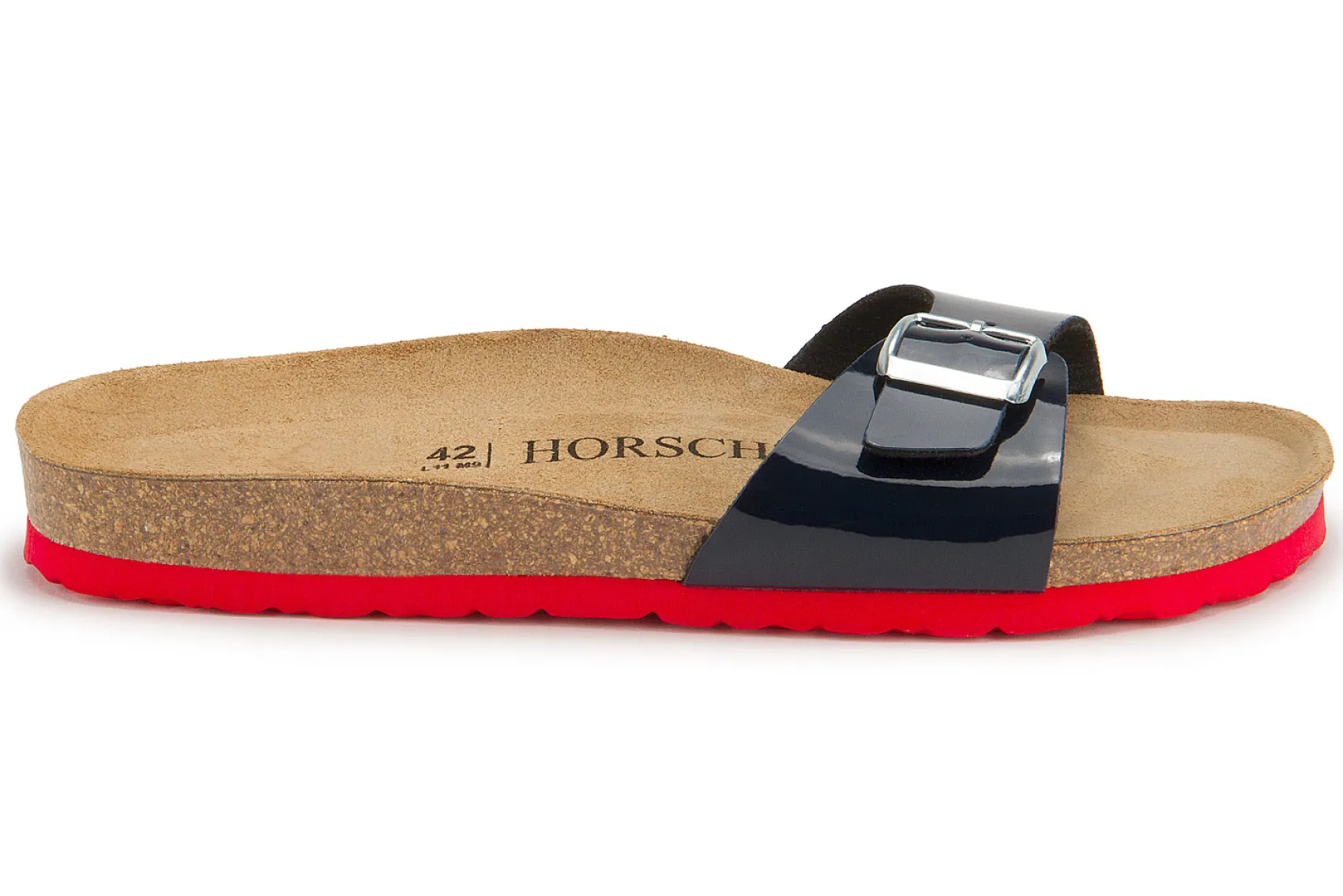 Sandalen|Pantoletten|Horsch Schuhe Pantolette in Untergrößen Blau