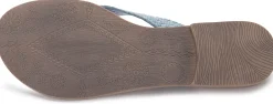 Sandalen|Pantoletten|Horsch Schuhe Pantolette in Untergrößen Blau