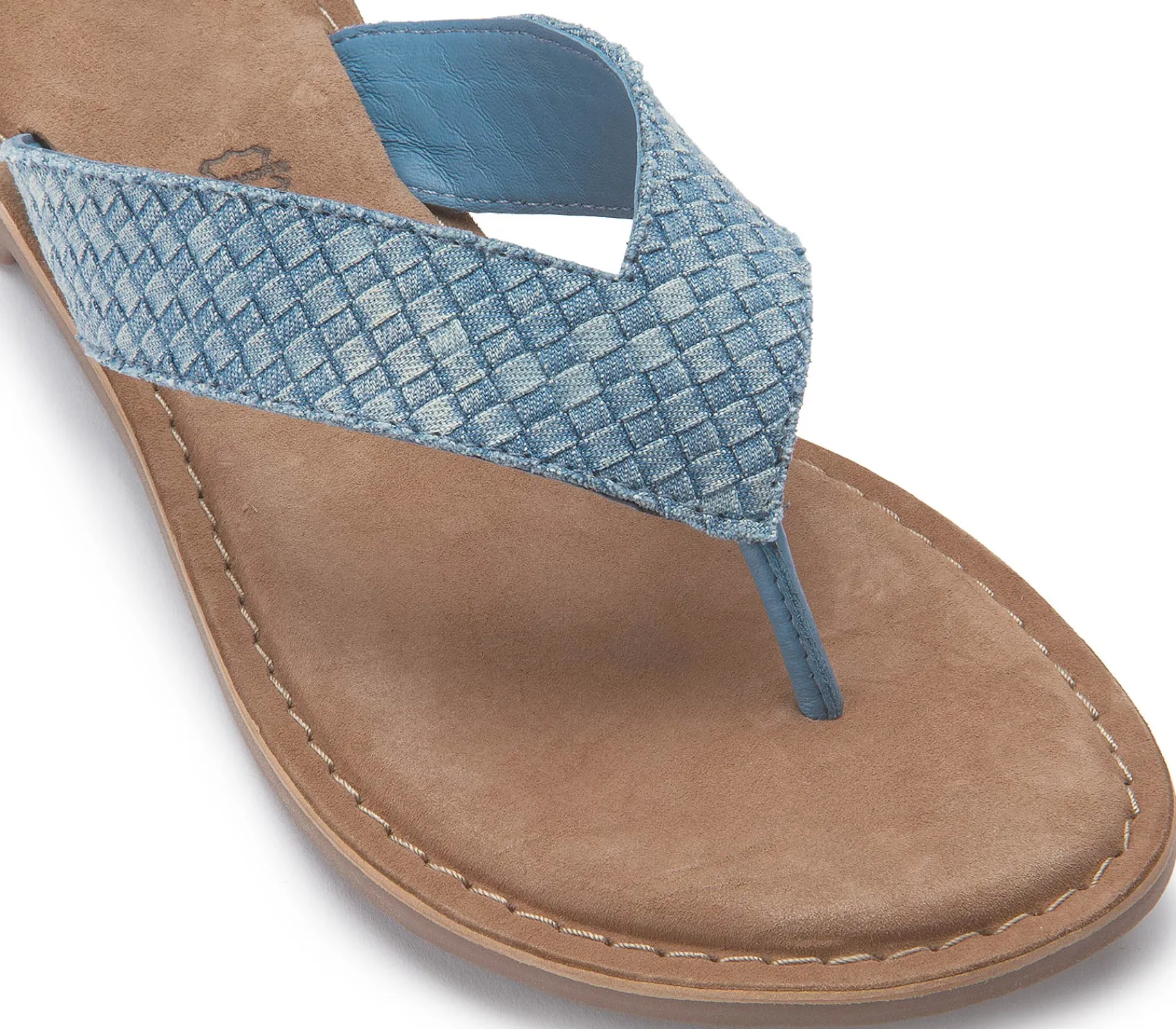 Sandalen|Pantoletten|Horsch Schuhe Pantolette in Untergrößen Blau