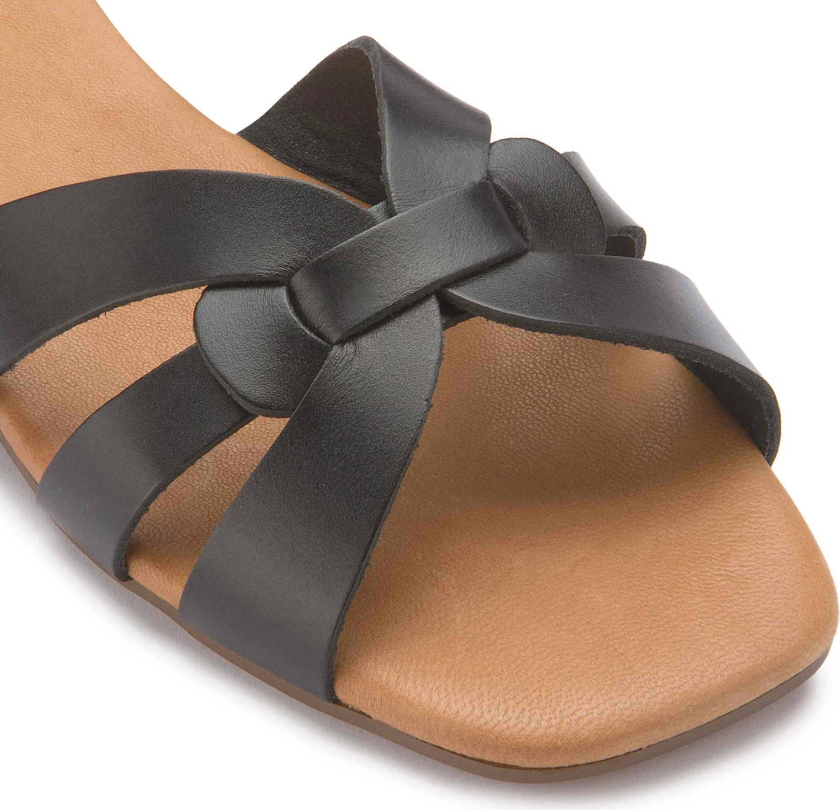 Sandalen|Pantoletten|Horsch Schuhe Pantolette in Untergrößen Schwarz