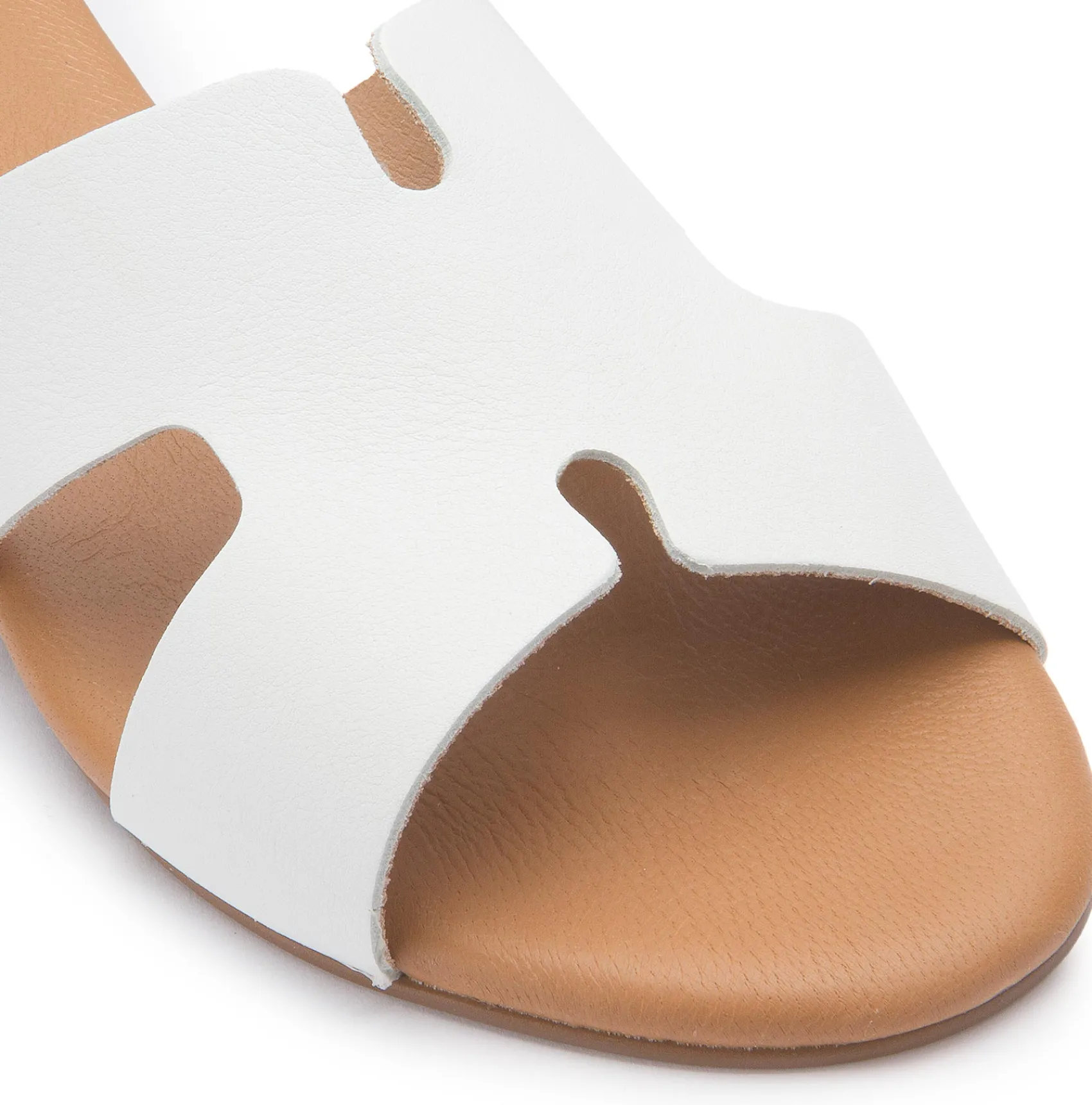 Sandalen|Pantoletten|Horsch Schuhe Pantolette in Untergrößen Weiß