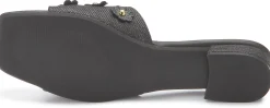 Sandalen|Pantoletten|Horsch Schuhe Pantolette in Untergrößen Schwarz