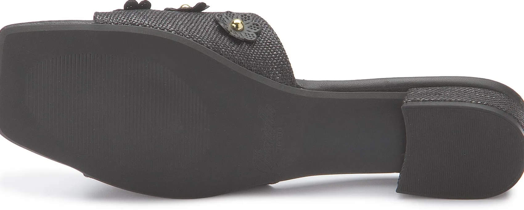 Sandalen|Pantoletten|Horsch Schuhe Pantolette in Untergrößen Schwarz