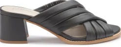 Sandalen|Pantoletten|Horsch Schuhe Pantolette in Untergrößen Schwarz