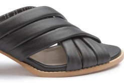 Sandalen|Pantoletten|Horsch Schuhe Pantolette in Untergrößen Schwarz