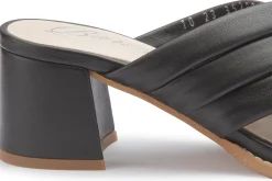 Sandalen|Pantoletten|Horsch Schuhe Pantolette in Untergrößen Schwarz
