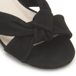 Sandalen|Pantoletten|Horsch Schuhe Pantolette in Untergrößen Schwarz