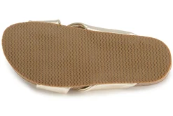 Sandalen|Pantoletten|Horsch Schuhe Pantolette in Untergrößen Gold