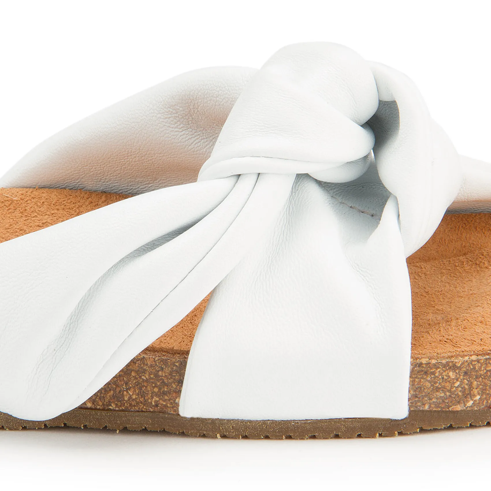 Sandalen|Pantoletten|Horsch Schuhe Pantolette in Untergrößen Weiß