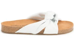 Sandalen|Pantoletten|Horsch Schuhe Pantolette in Untergrößen Weiß