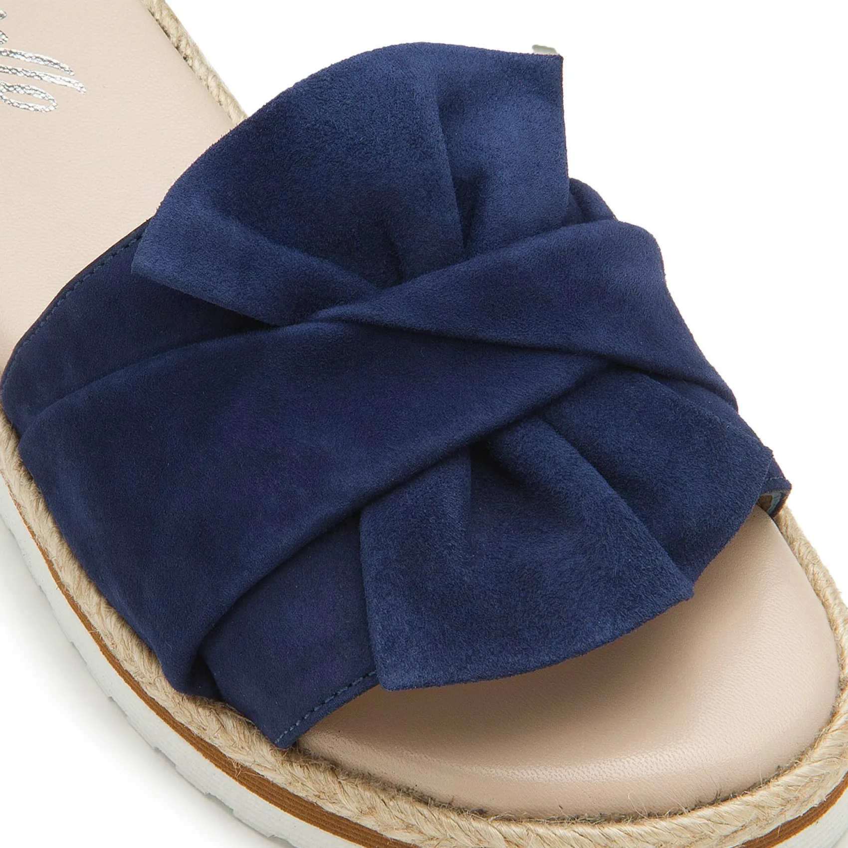 Sandalen|Pantoletten|Horsch Schuhe Pantolette in Untergrößen Blau