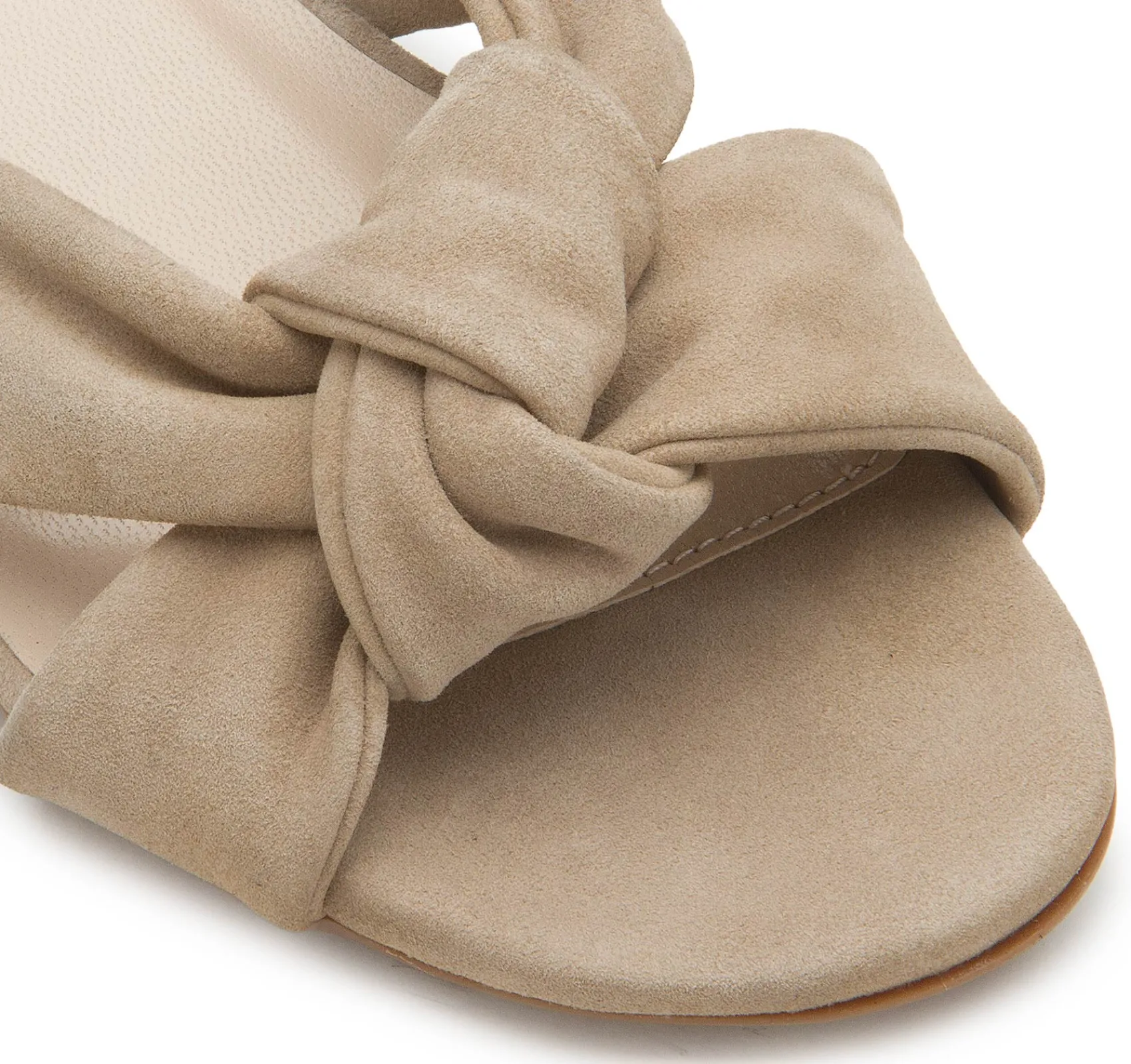 Sandalen|Pantoletten|Horsch Schuhe Pantolette in Untergrößen Beige