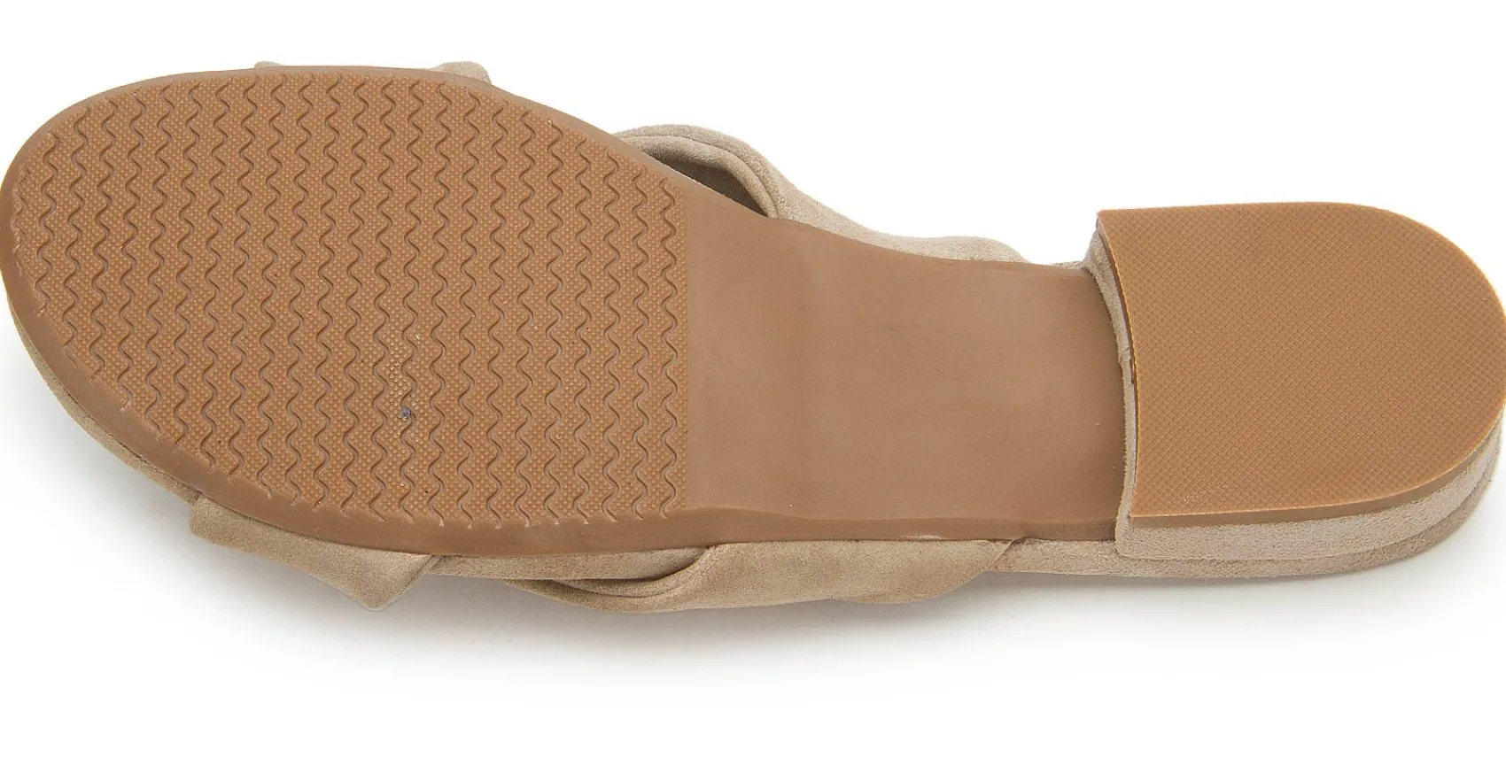 Sandalen|Pantoletten|Horsch Schuhe Pantolette in Untergrößen Beige
