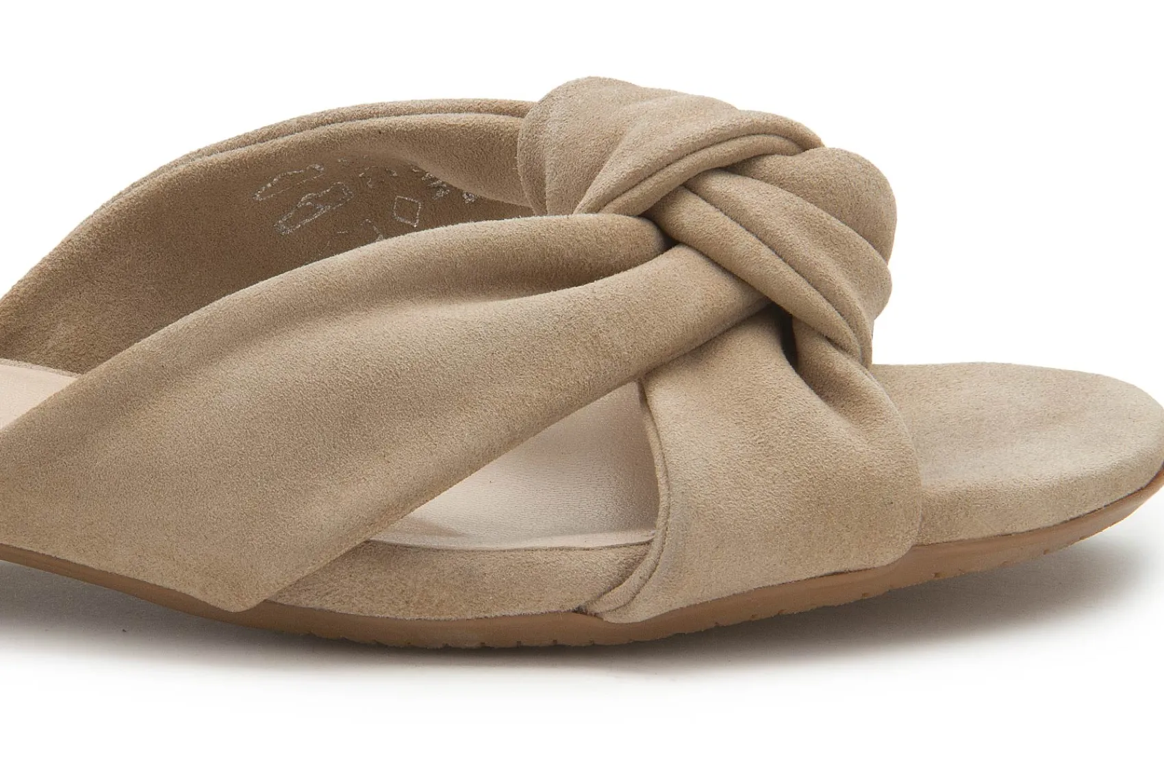 Sandalen|Pantoletten|Horsch Schuhe Pantolette in Untergrößen Beige