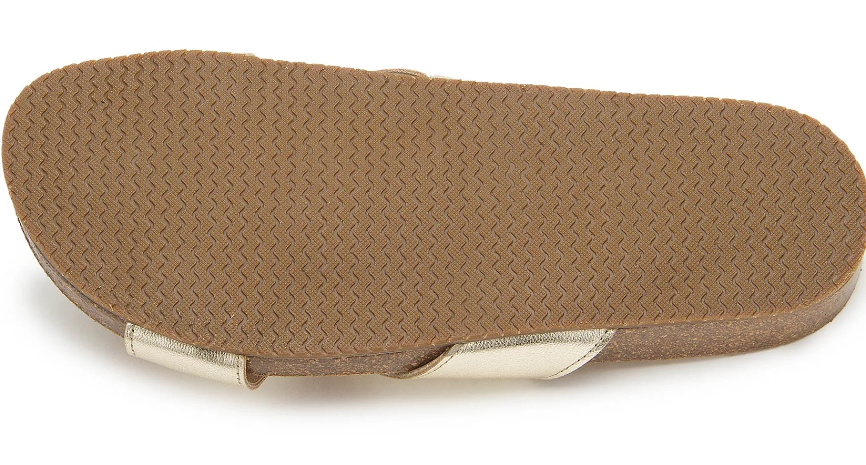 Sandalen|Pantoletten|Horsch Schuhe Pantolette in Untergrößen Gold