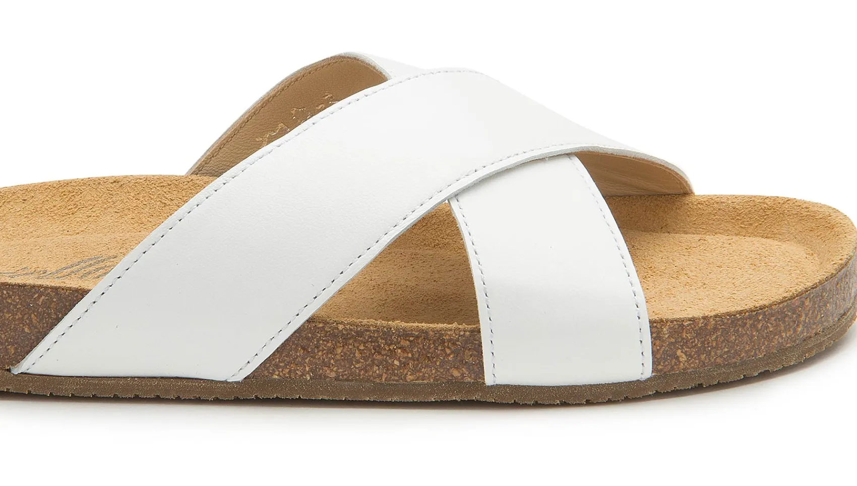 Sandalen|Pantoletten|Horsch Schuhe Pantolette in Untergrößen Weiß