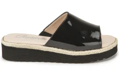Sandalen|Pantoletten|Horsch Schuhe Pantolette in Untergrößen Schwarz