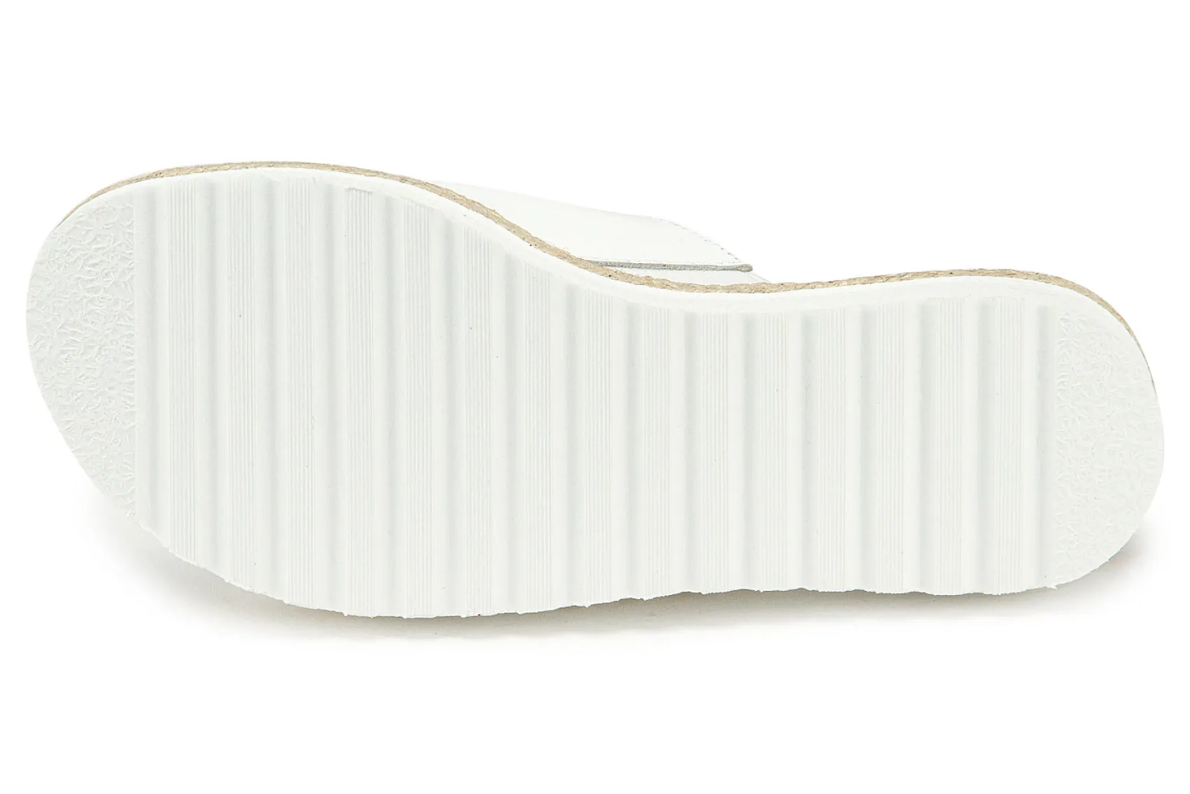 Sandalen|Pantoletten|Horsch Schuhe Pantolette in Untergrößen Weiß