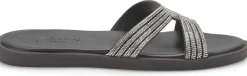 Sandalen|Pantoletten|Horsch Schuhe Pantolette in Untergrößen Schwarz