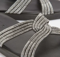 Sandalen|Pantoletten|Horsch Schuhe Pantolette in Untergrößen Schwarz