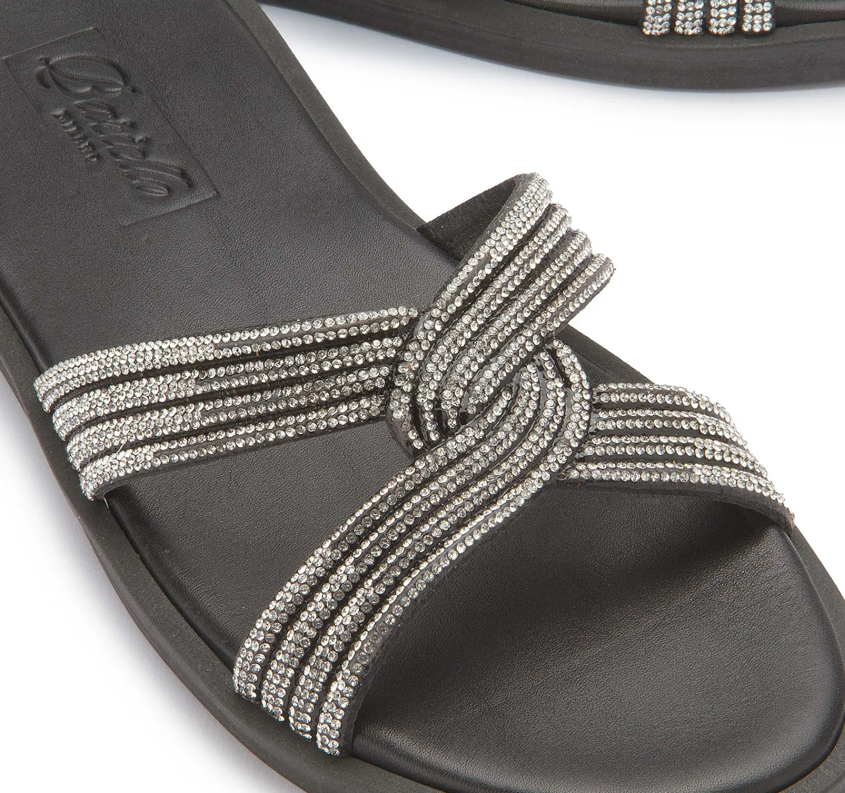 Sandalen|Pantoletten|Horsch Schuhe Pantolette in Untergrößen Schwarz