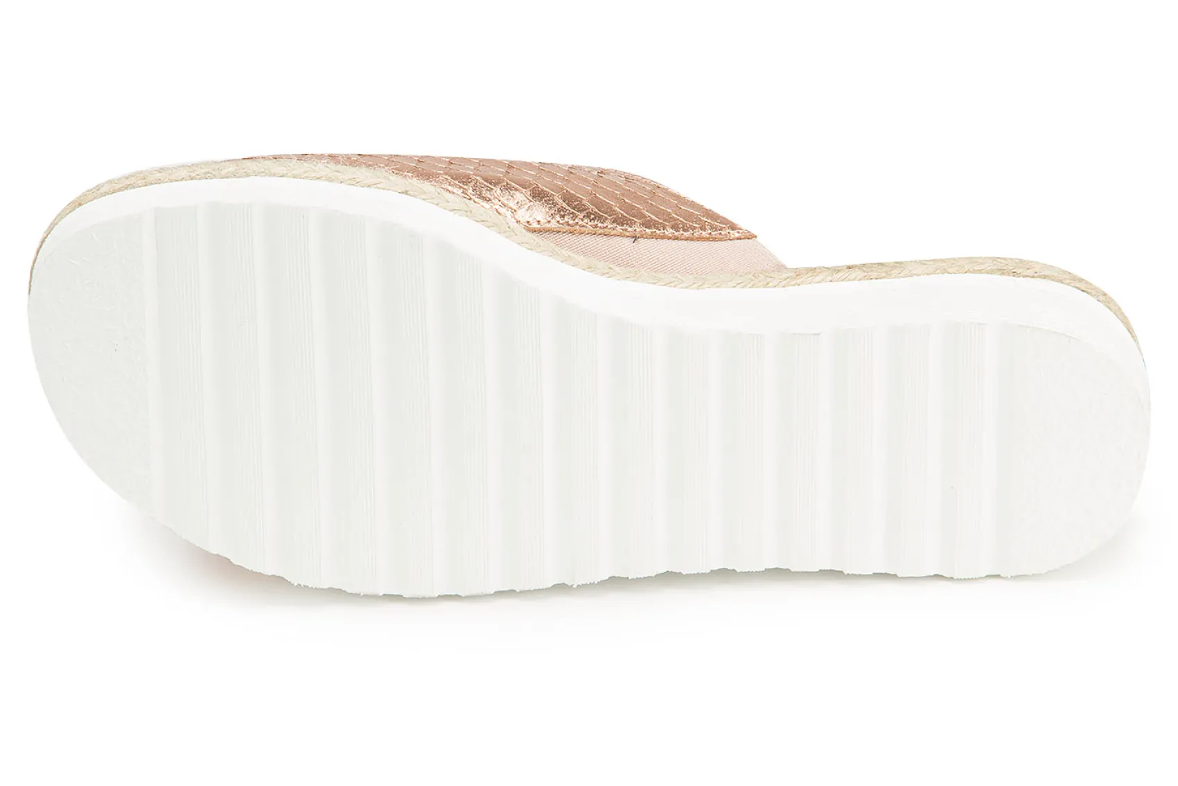 Sandalen|Pantoletten|Horsch Schuhe Pantolette in Untergrößen Gold