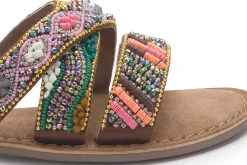 Sandalen|Pantoletten|Horsch Schuhe Pantolette in Untergrößen Multicolor
