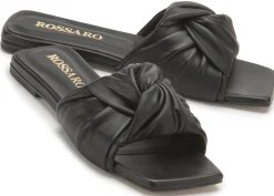 Sandalen|Pantoletten|Horsch Schuhe Pantolette in Untergrößen Schwarz
