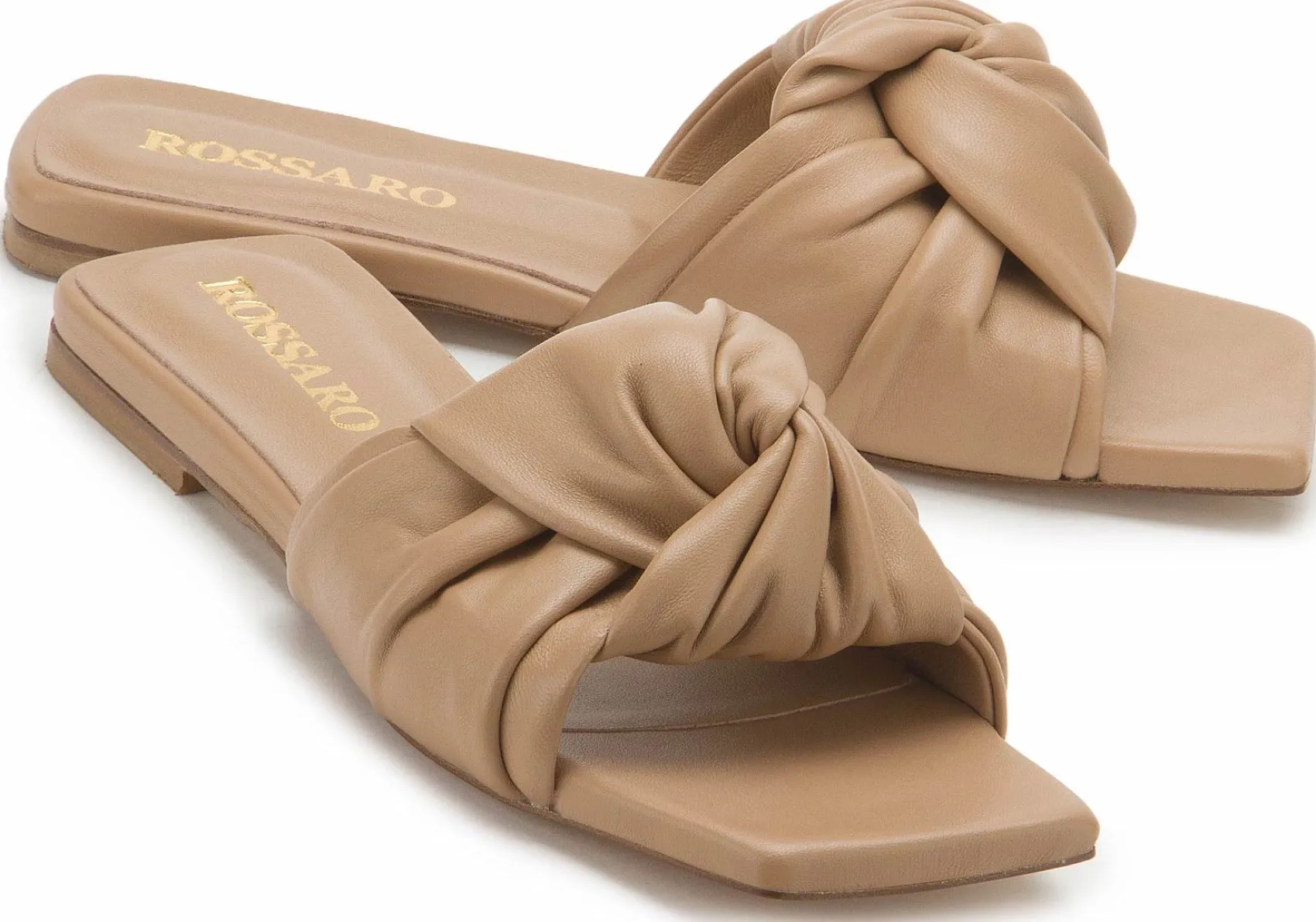 Sandalen|Pantoletten|Horsch Schuhe Pantolette in Untergrößen Beige