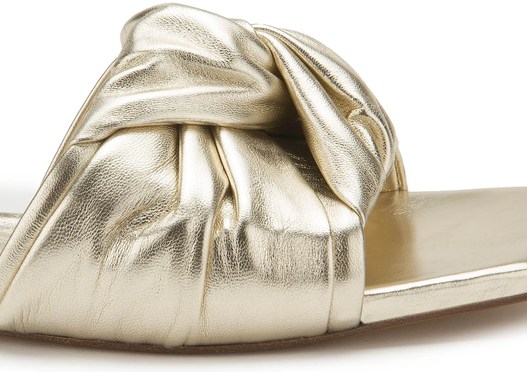 Sandalen|Pantoletten|Horsch Schuhe Pantolette in Untergrößen Gold