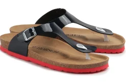 Sandalen|Pantoletten|Horsch Schuhe Pantolette in Untergrößen Schwarz