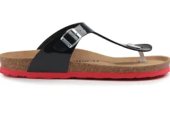 Sandalen|Pantoletten|Horsch Schuhe Pantolette in Untergrößen Schwarz