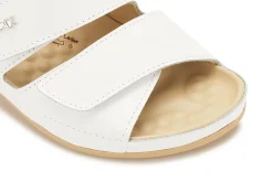 Sandalen|Pantoletten|Horsch Schuhe Pantolette in Untergrößen Weiß