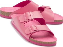 Sandalen|Pantoletten|Horsch Schuhe Pantolette in Untergrößen Pink