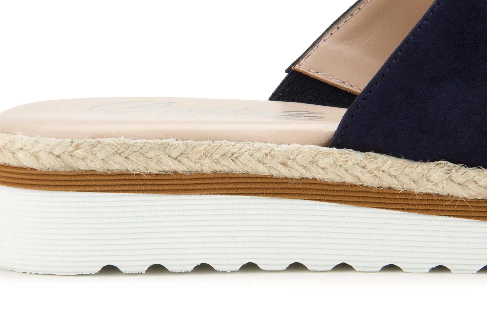 Sandalen|Pantoletten|Horsch Schuhe Pantolette in Untergrößen Blau